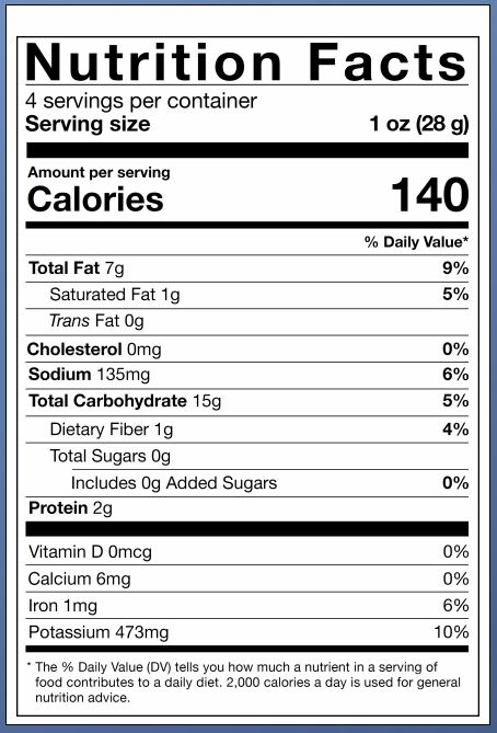 Potato Chips, Pink Sea Salt, 5oz